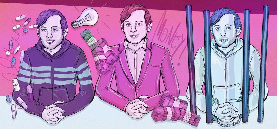The rise, fall and imprisonment of Martin Shkreli - the most hated man in America