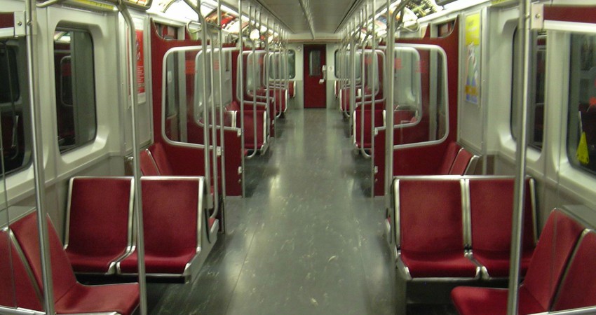 Woman is caught on camera shouting racist abuse and hitting an Asian woman on New York train