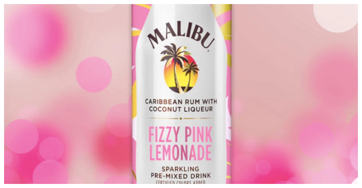 Malibu just released pink lemonade cocktail and it's the drink of the summer
