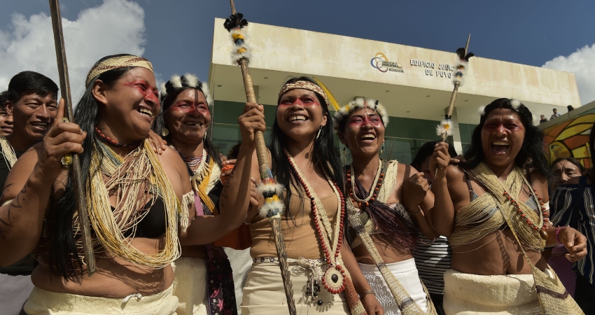 Amazonian tribe win lawsuit to block Big Oil's bid to destroy half a million acres of rainforest