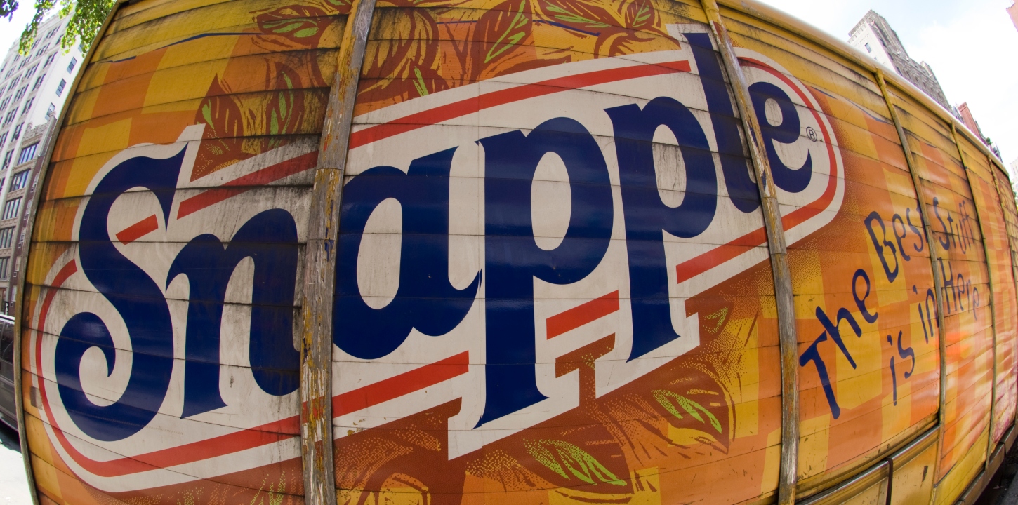 Snapple has a brand new pineapple flavor