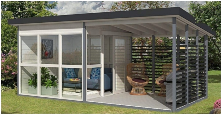Amazon is selling a DIY backyard guest house that can be built in eight hours