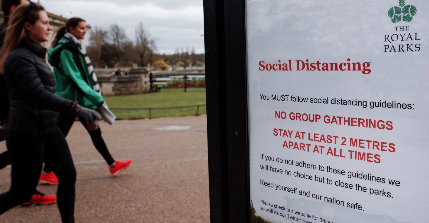 Video appears to show group of women 'coughing' on passers-by during coronavirus lockdown