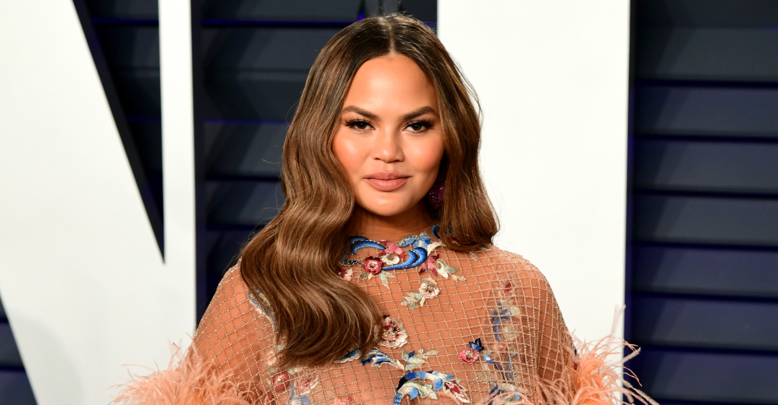 Chrissy Teigen responds to critics who found her topless photo with son 'inappropriate'