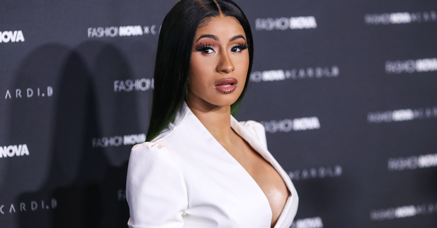 Cardi B smokes three cigarettes at once as she watches election results come in