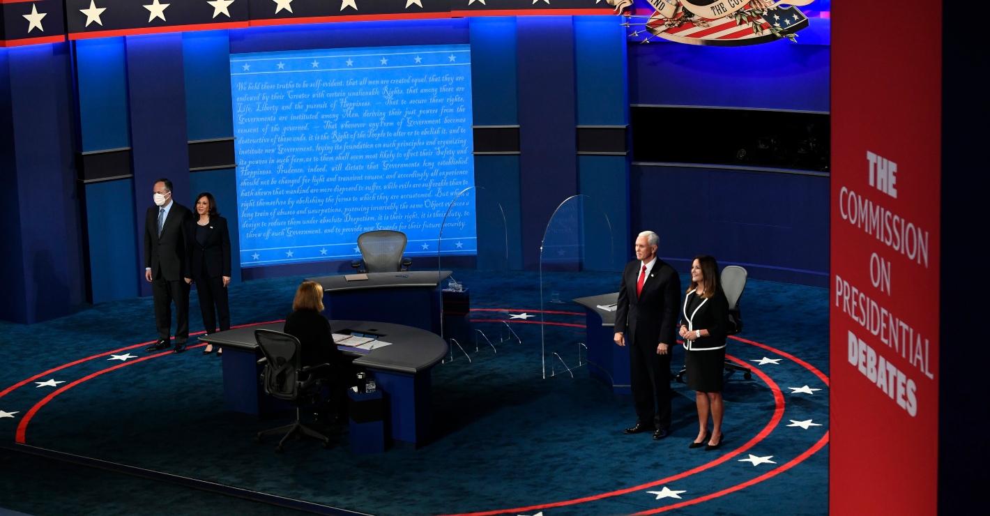 A fly landing on Mike Pence's head during the VP debate is the internet's new favorite meme