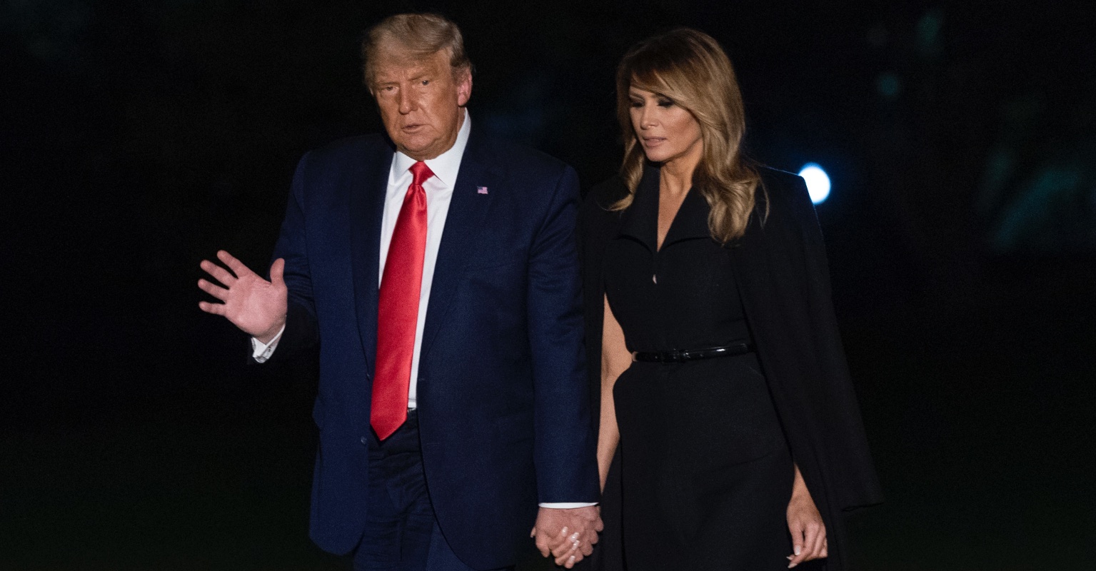 Melania Trump breaks silence following Biden's projected US election win