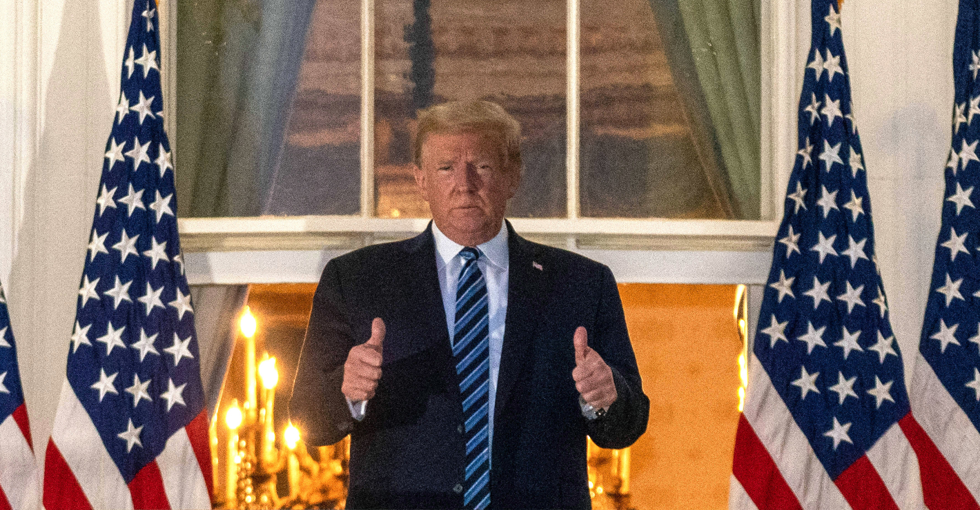 Donald Trump tells Americans not to 'be afraid' of coronavirus and to 'get out there'