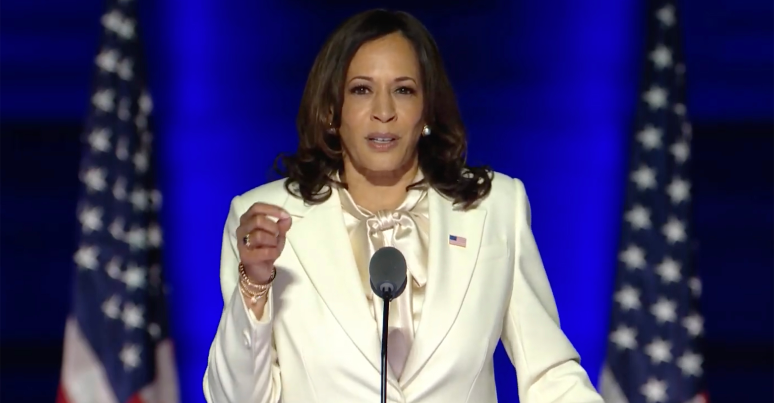 Kamala Harris pays respect to the Black women who are 'the backbone of our democracy'