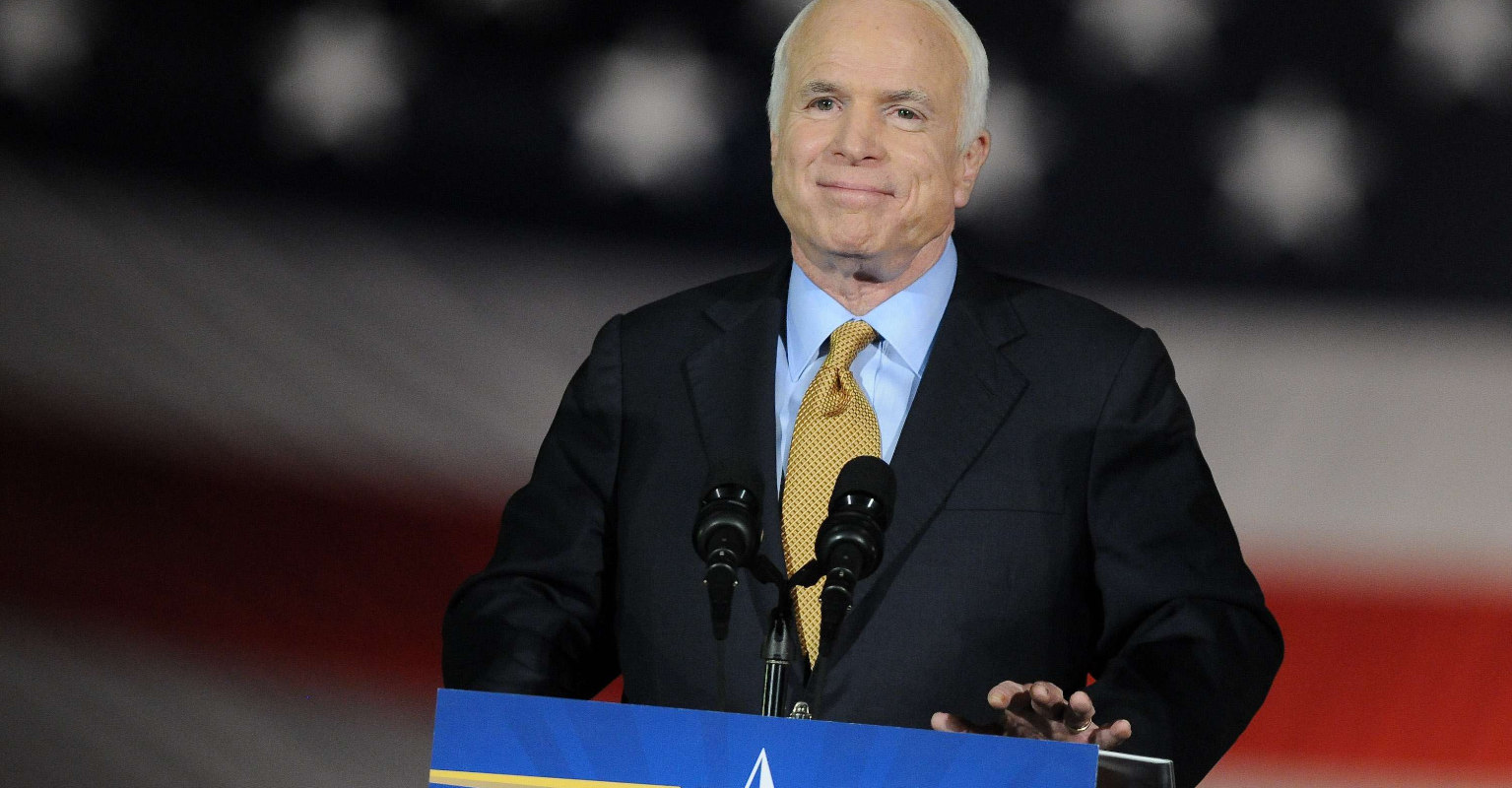 John McCain's concession speech from 2008 is going viral