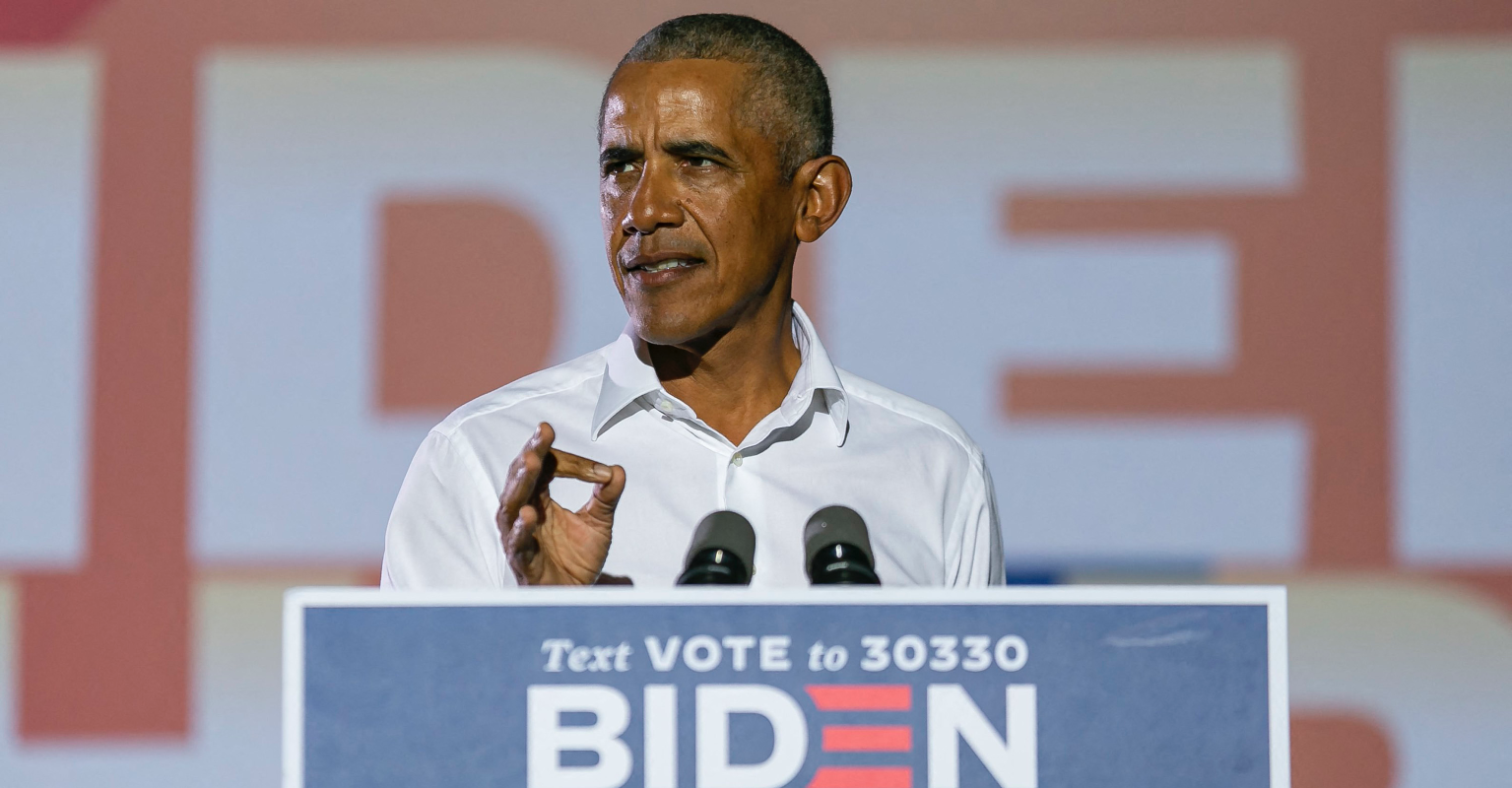 Barack Obama speaks out on Trump's refusal to concede, claims of voter fraud
