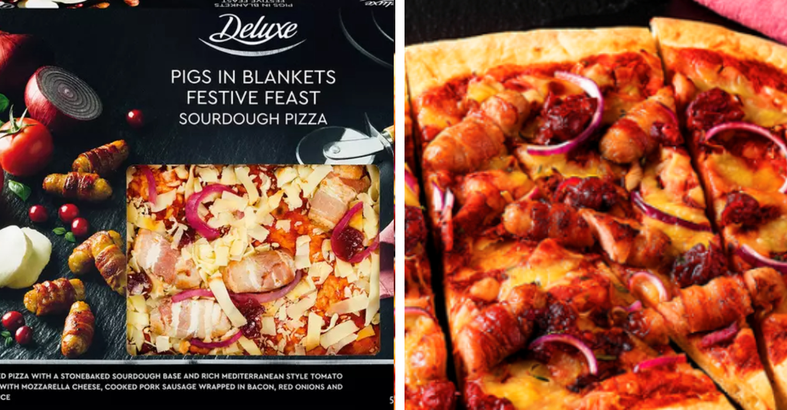 Lidl is launching a pigsinblankets pizza next week VT