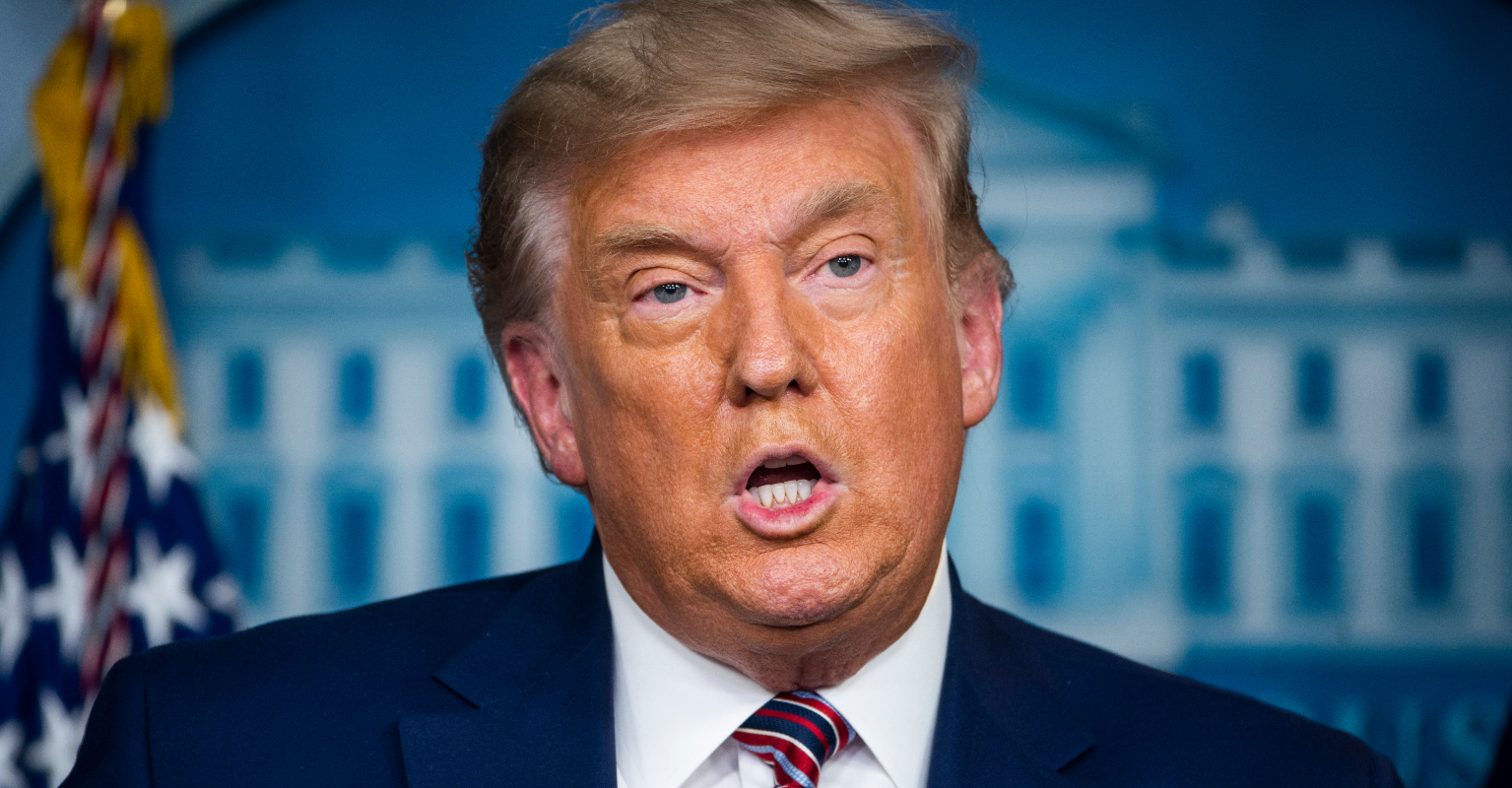 Trump says White House staff should have to wait to receive Covid-19 vaccine