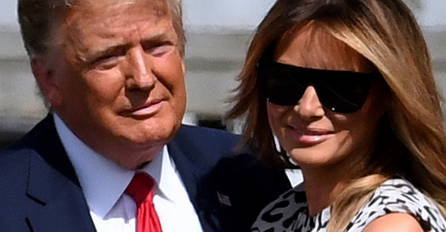 Melania Trump accused of photoshopping the White House Christmas portrait