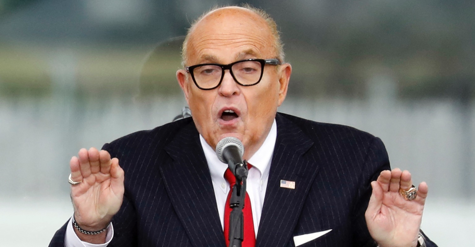 Rudy Giuliani sued for $1.3bn over election conspiracy claims