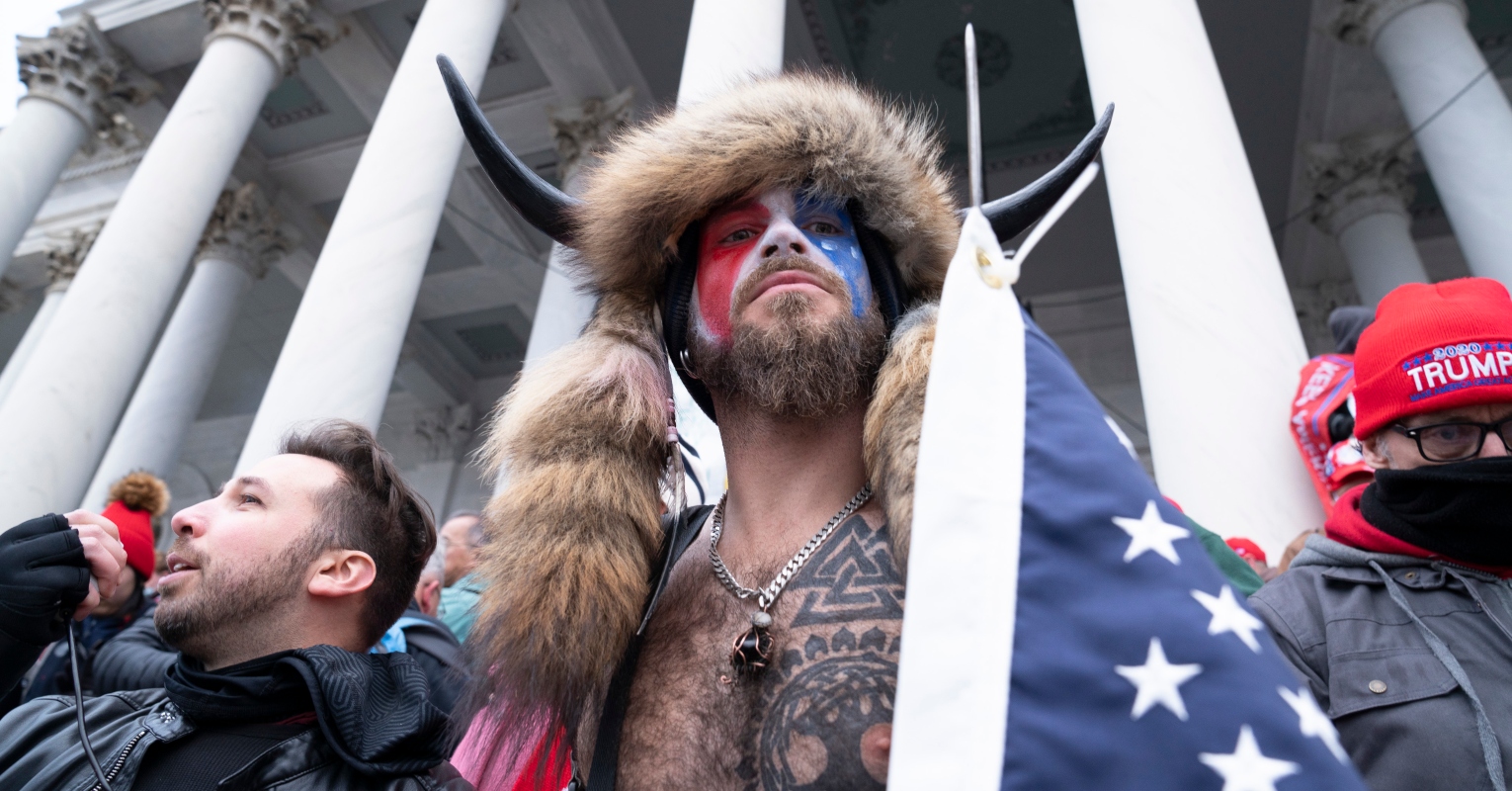 Horned Capitol protestor hasn't eaten since Friday 'because jail won't serve organic food'