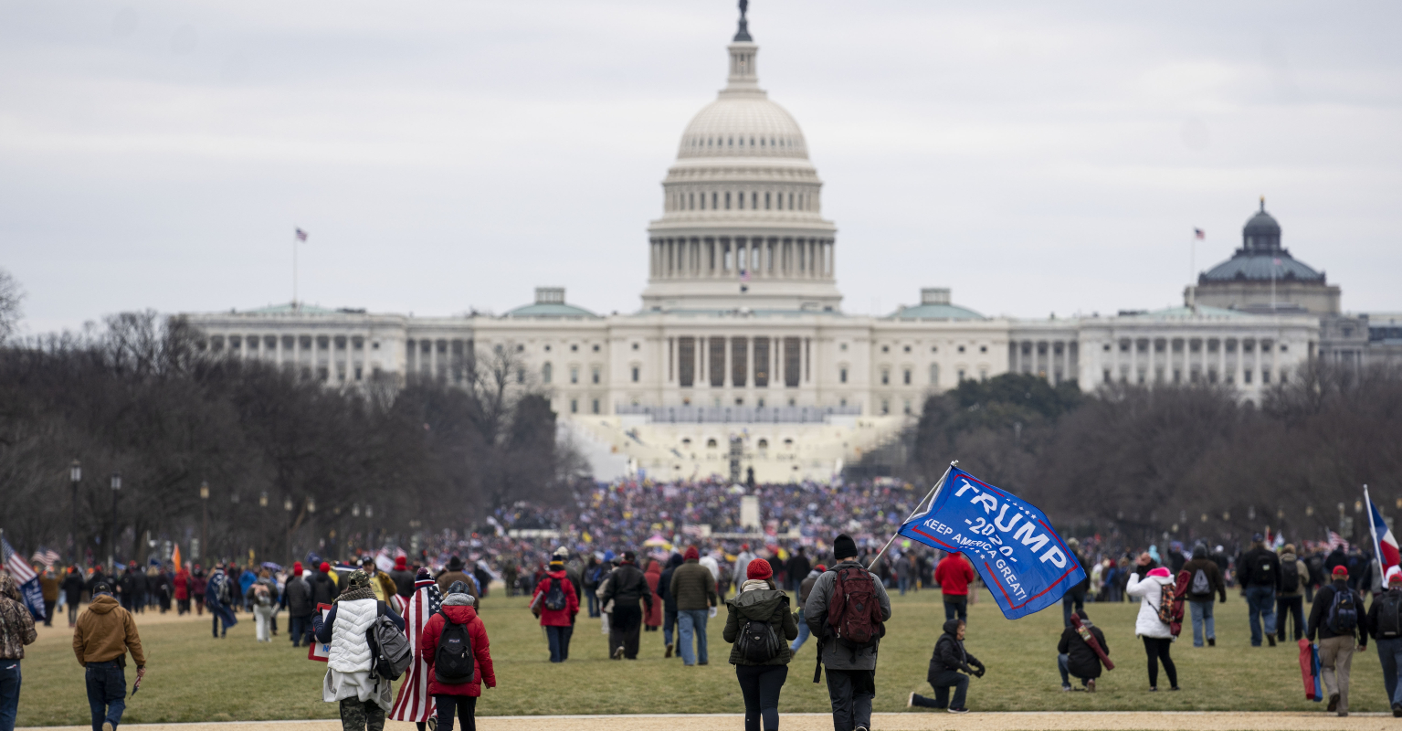 Pro-Trump nurse is fired after entering Capitol building