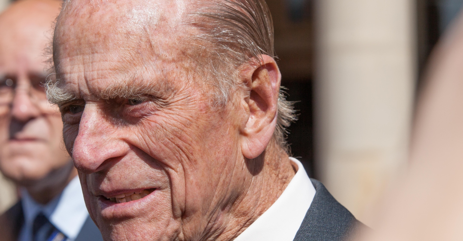 Why the flag at Windsor Castle was not flying half-mast during Prince Philip's funeral