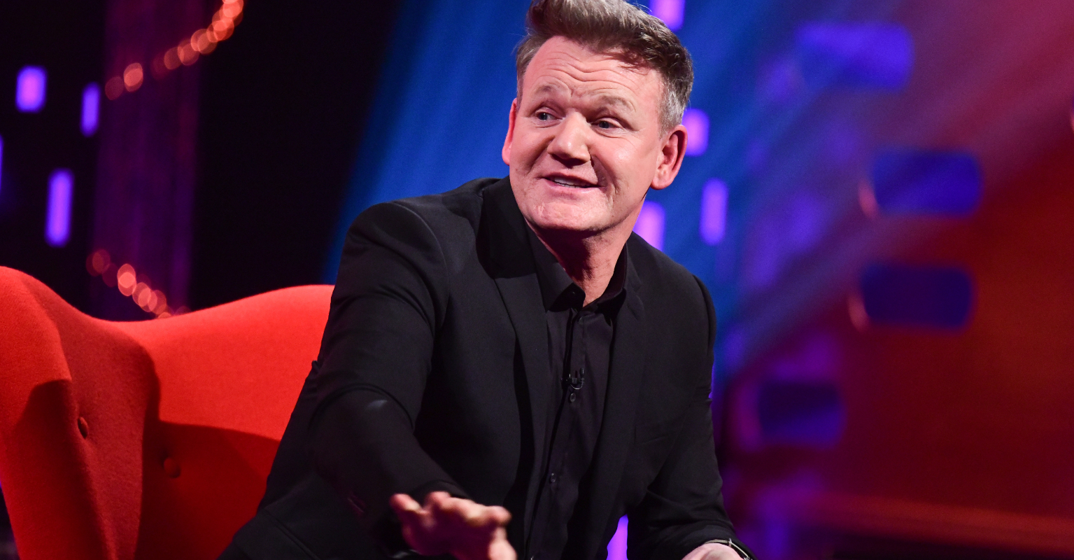 Gordon Ramsay reveals the true size of his feet - but fans don't believe him