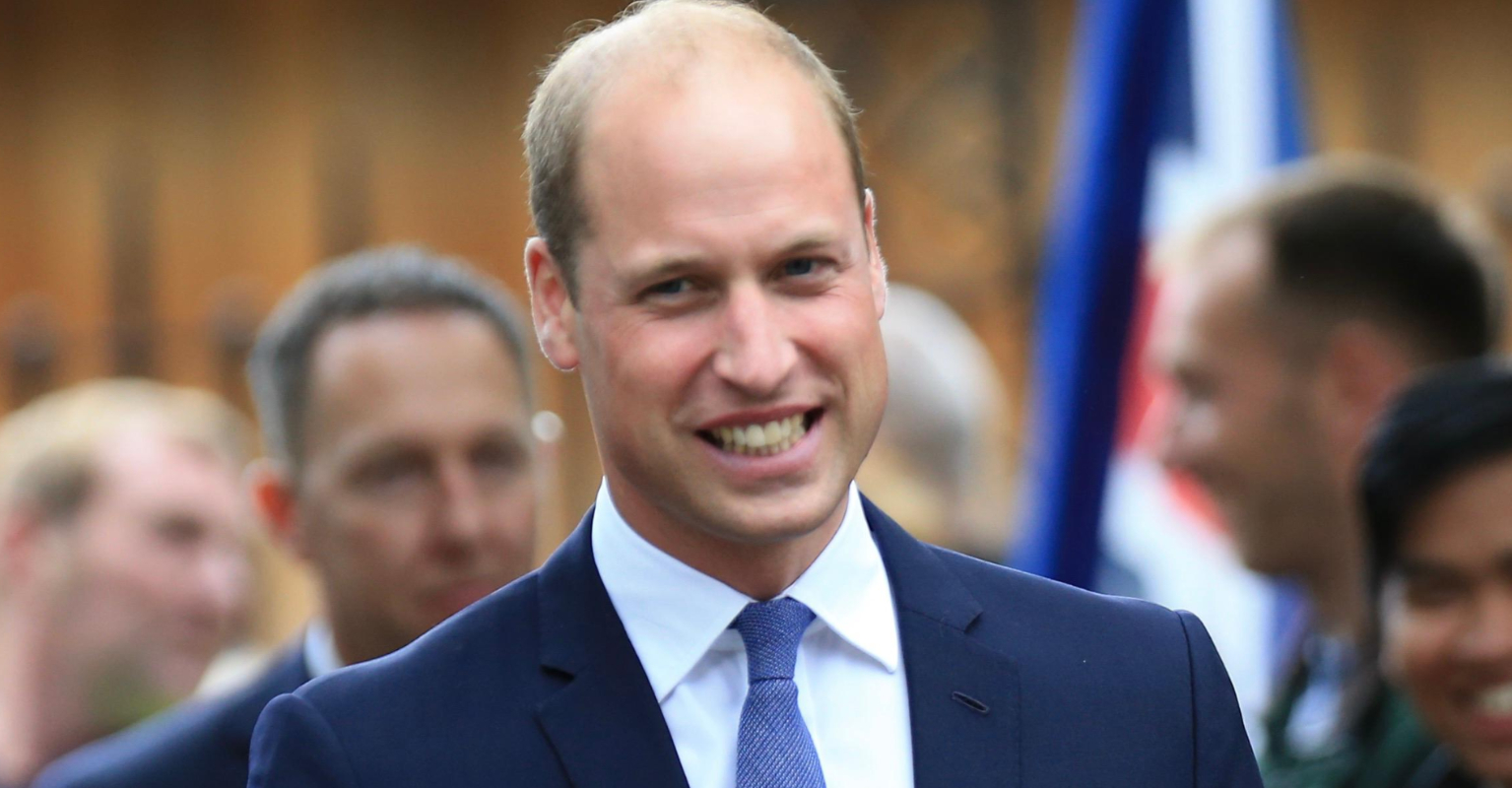 Prince William has been named the 'World's sexiest bald man'
