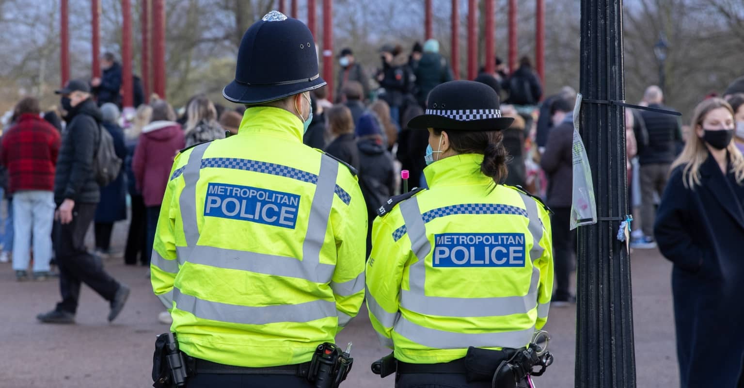 Met Police defends officers who manhandled women at Sarah Everard vigil