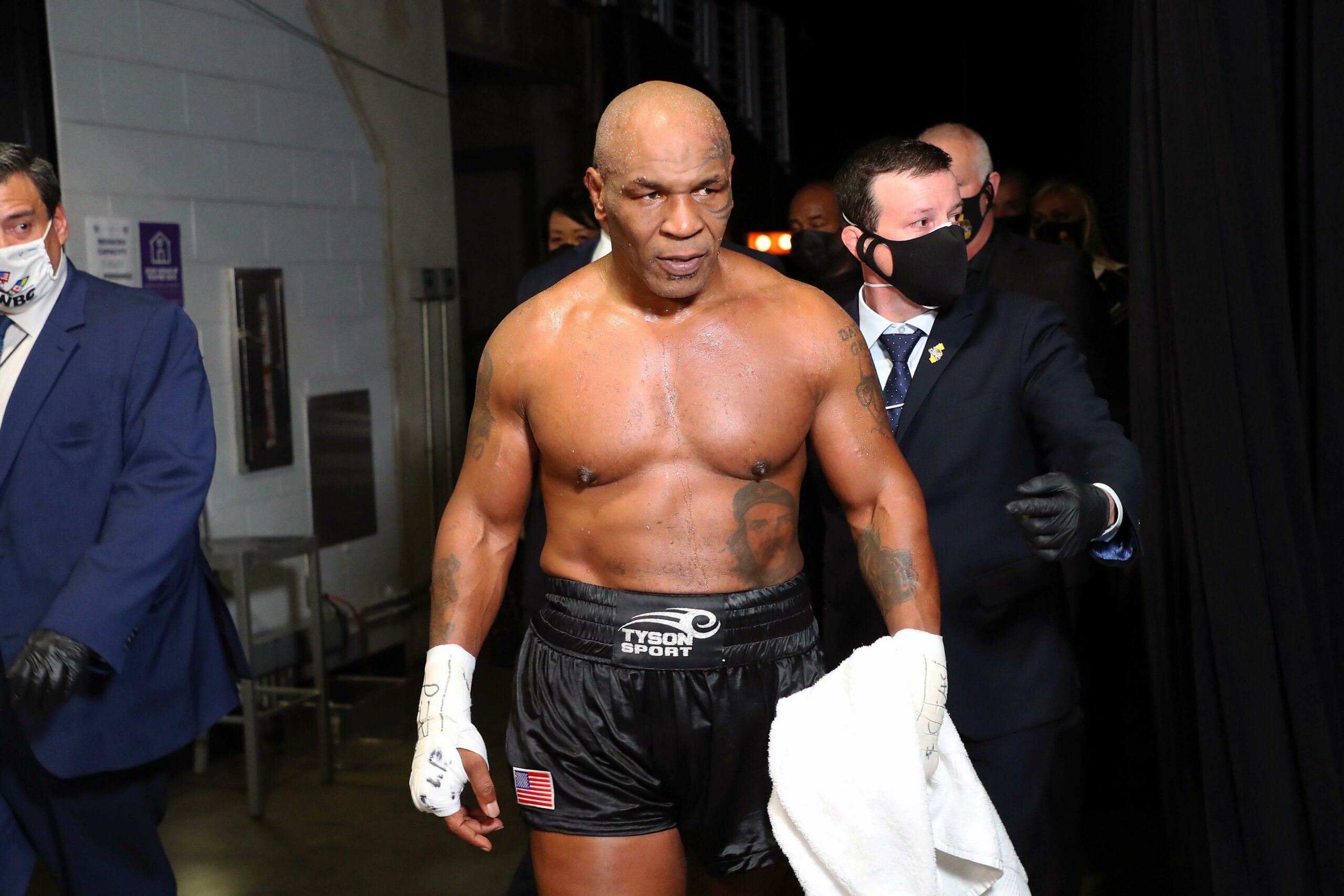 Mike Tyson claims he's fighting rival Lennox Lewis in September