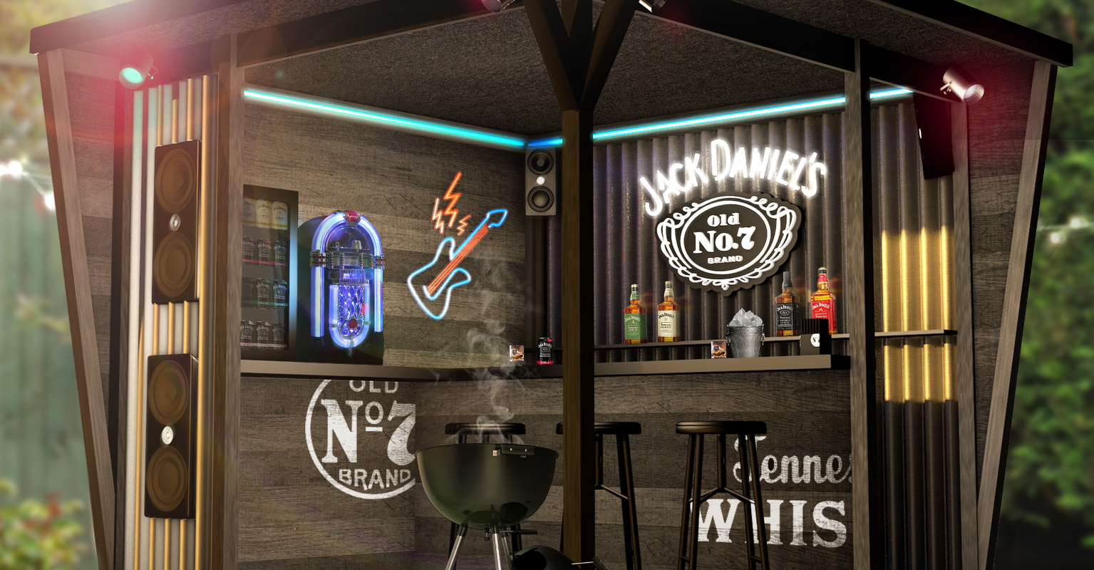 Win your very own bespoke Jack Daniel’s home bar