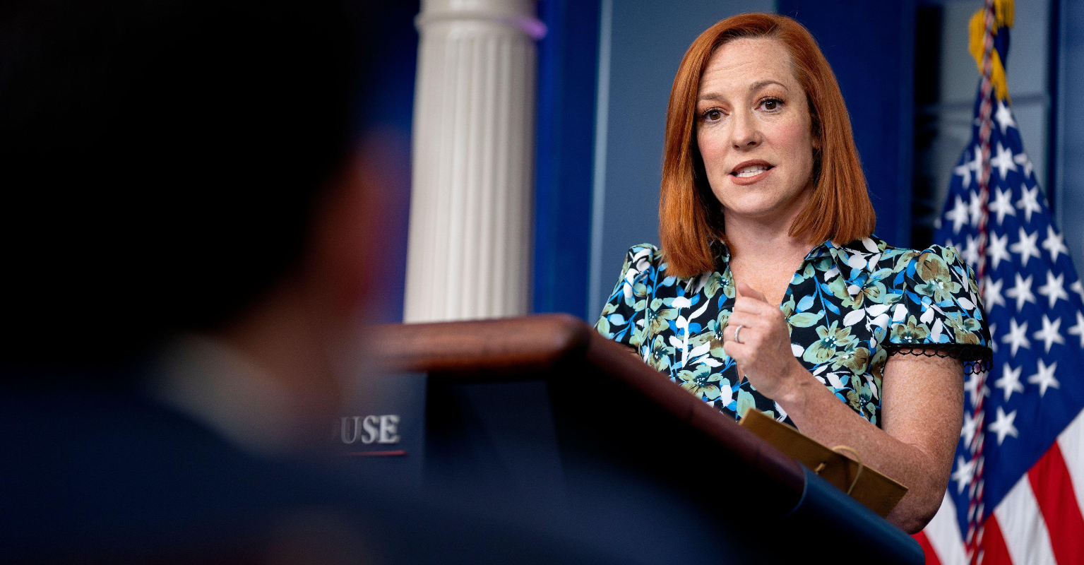 Jen Psaki rips into Greg Abbott's recent comments about 'eliminating' rape