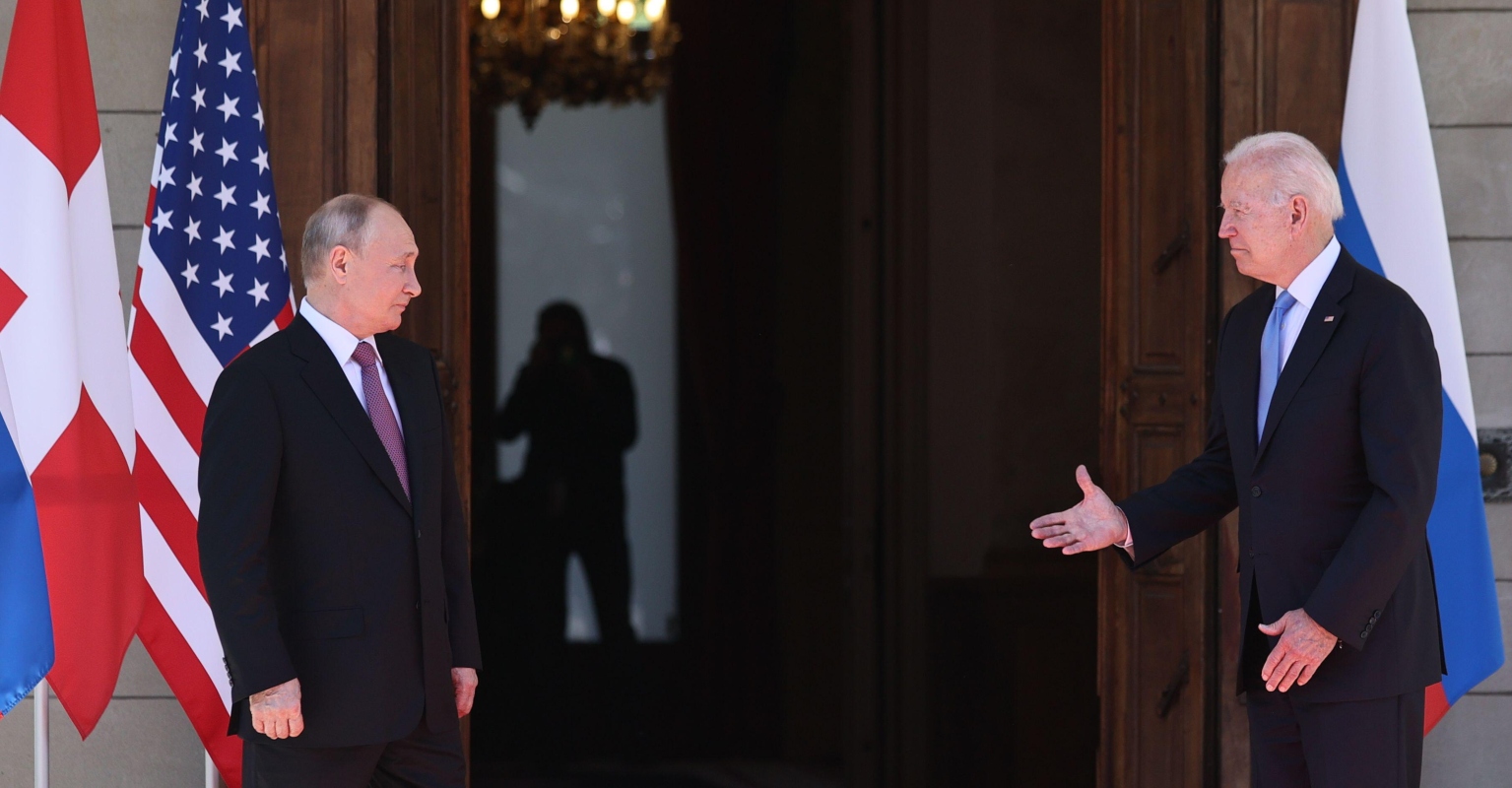 Osama Bin Laden’s niece gatecrashes Biden-Putin summit with ‘Trump Won’ flag