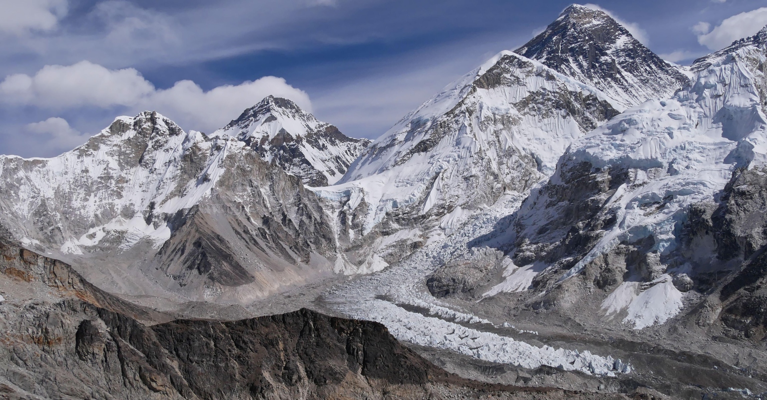 Blind man hailed 'inspirational' as he's flooded with praise for successfully climbing Mount Everest