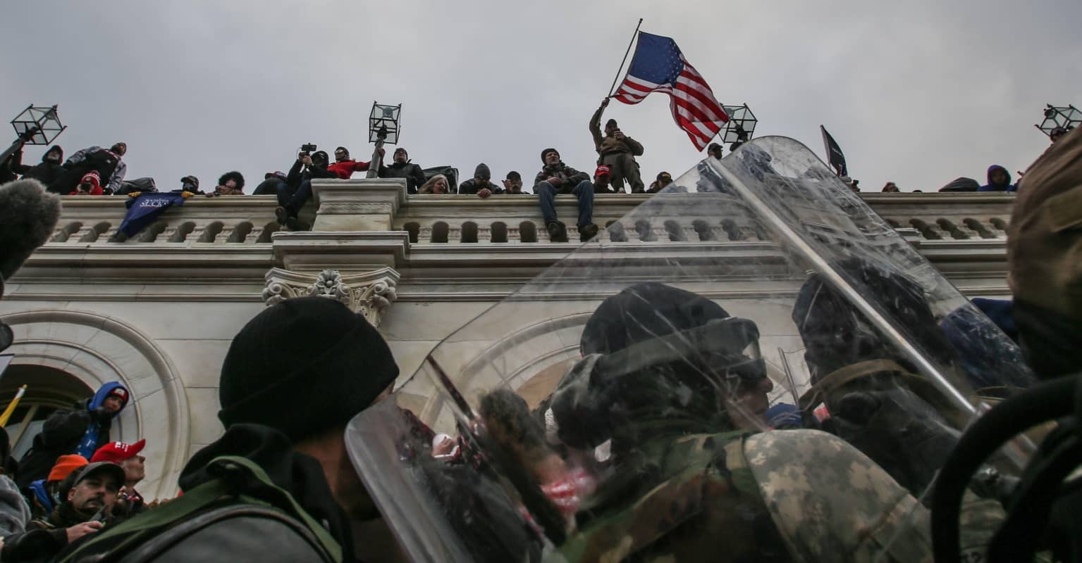 Man charged in January riot who 'chugged' wine in Capitol says he's running for Congress