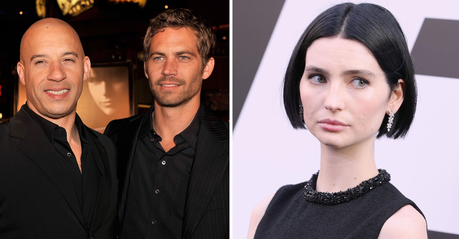 Paul Walker's Lookalike Daughter Meadow, 22, Attends F9 Premiere As Vin(00)
