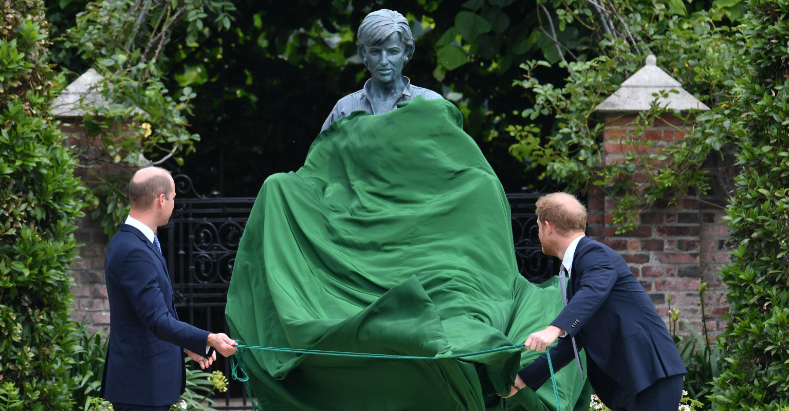 Princess Diana statue unveiled by sons - but many people question one 'weird' detail