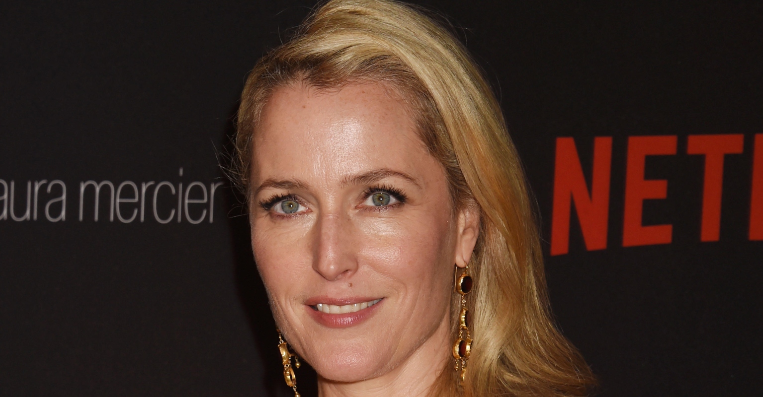 Gillian Anderson says she no longer wears bras: 'I don't care if they reach my belly button'