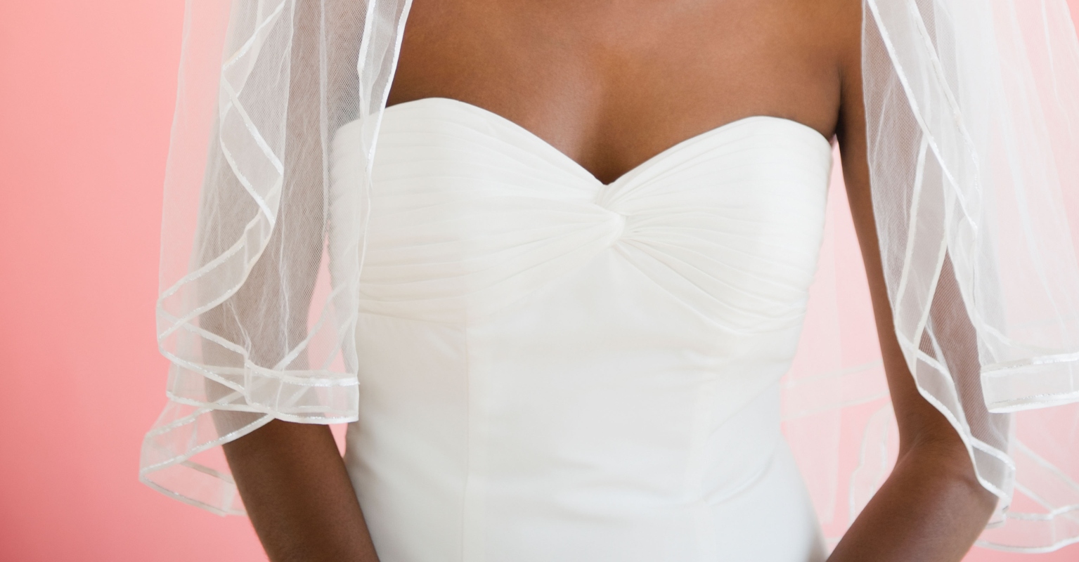 Black great-great-grandmother tries on wedding dresses for the first time after being denied when she was younger
