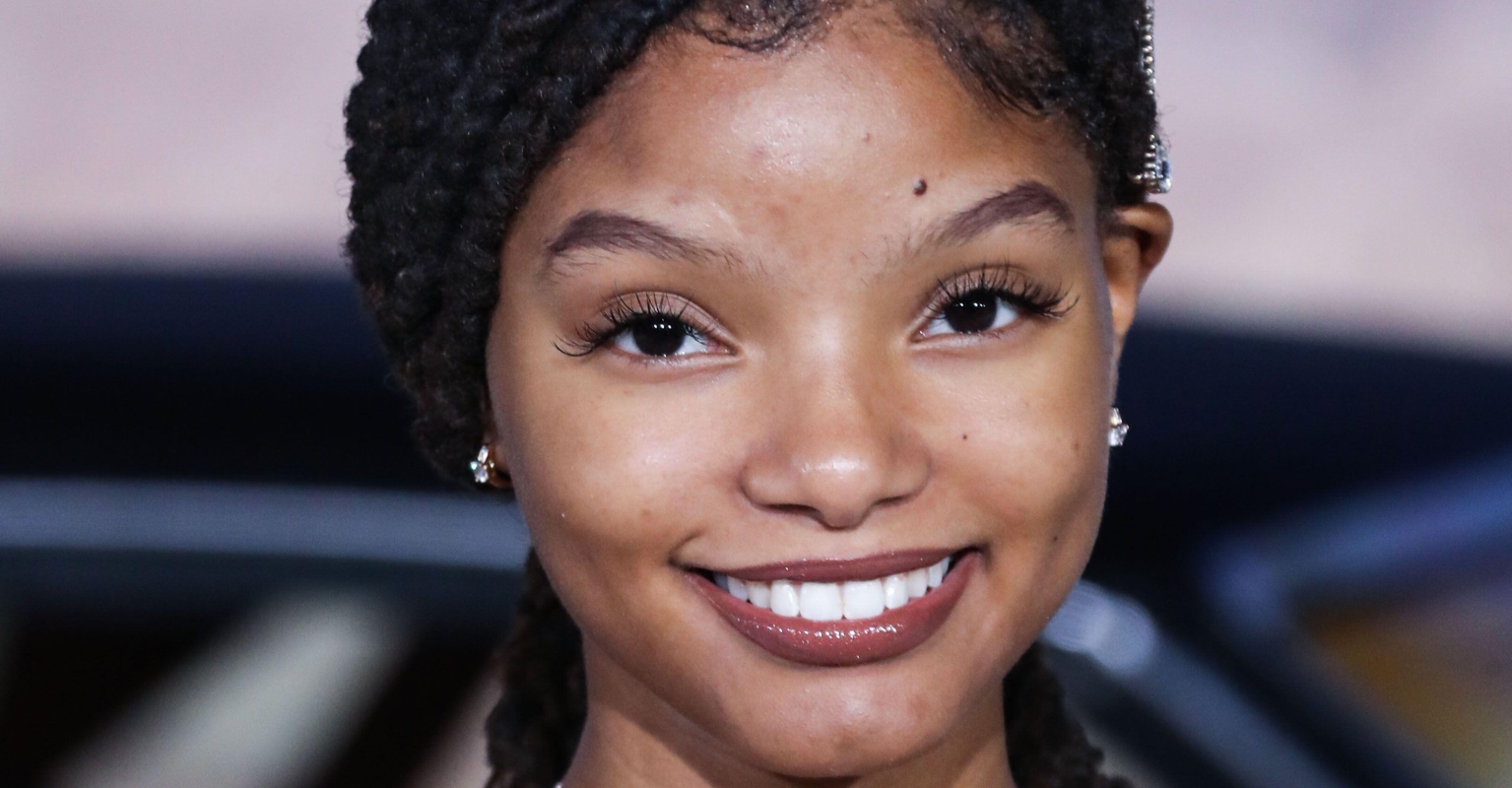 Halle Bailey shares first look of herself as Ariel in Disney's The Little Mermaid remake as filming wraps