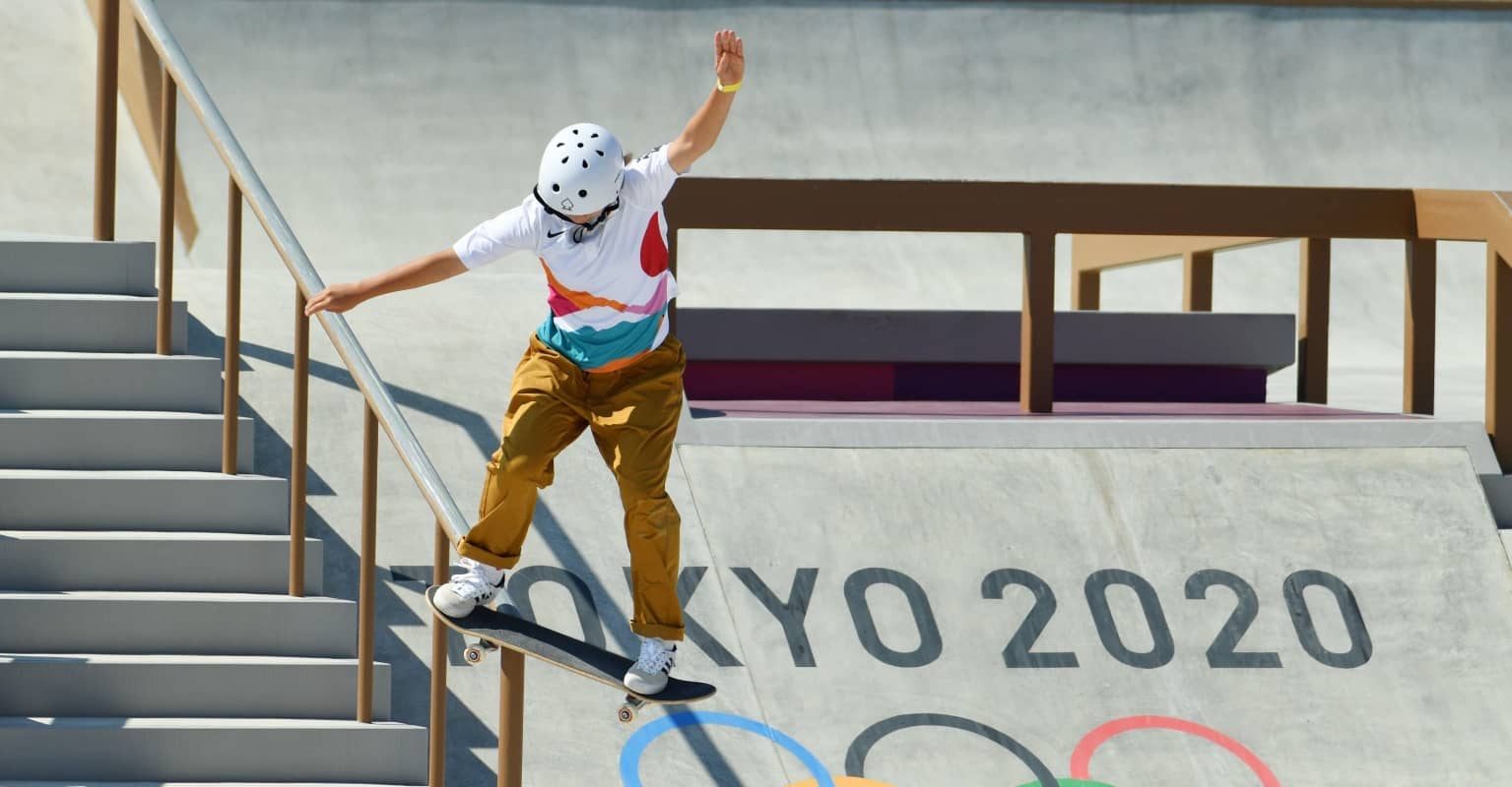 Nishiya Momiji, 13, wins inaugural women’s street skateboarding gold medal