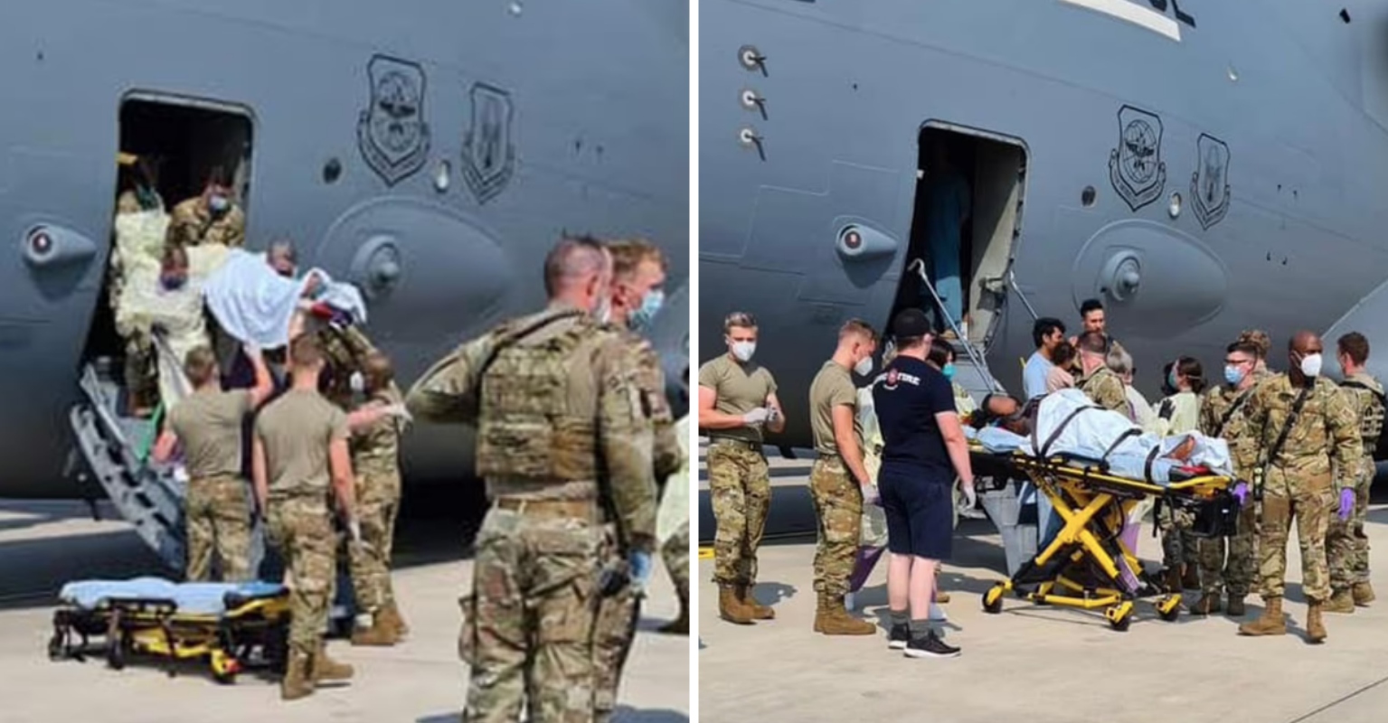 Afghan Parents Name Baby After Call Sign Of US Air Force Plane Where