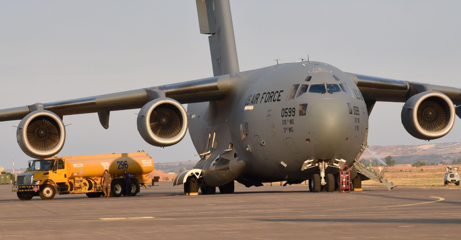Afghan parents name baby after call sign of US Air Force plane where she was delivered