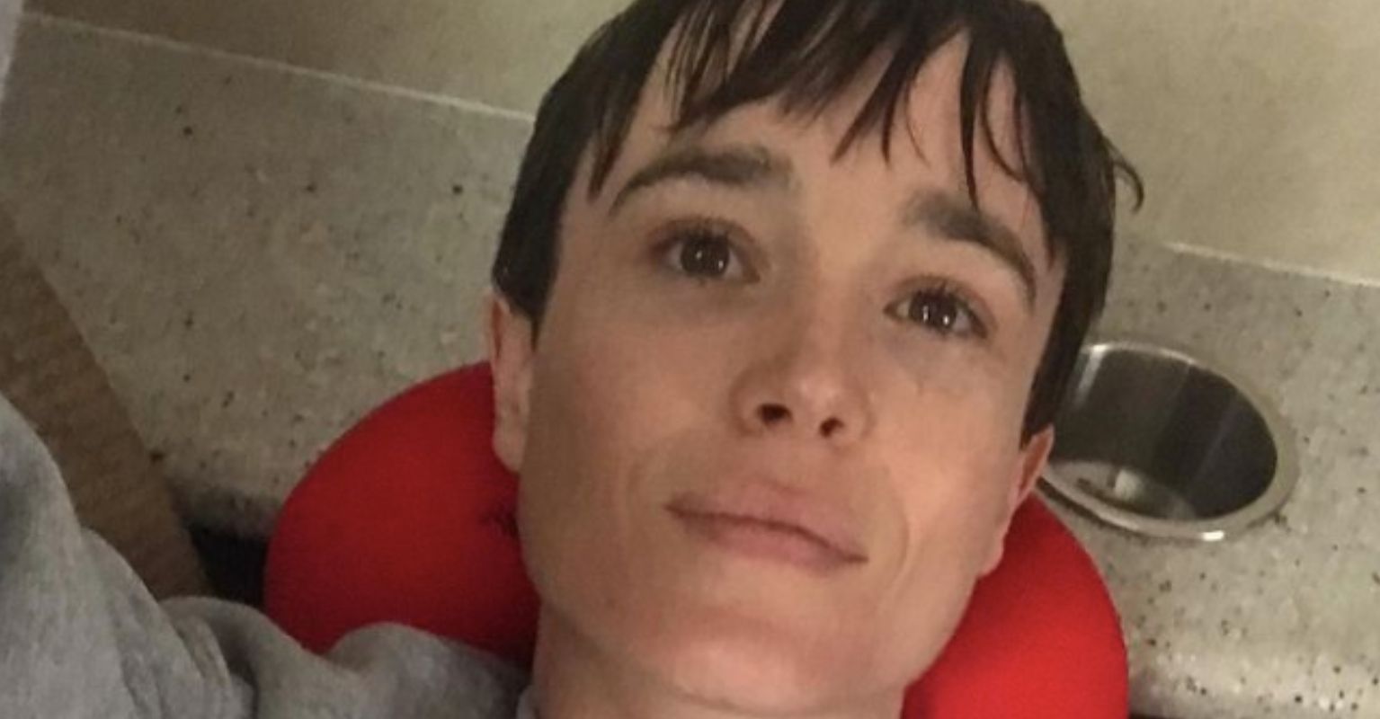 Elliot Page reveals how LGBTQ+ representation in film & TV helped him as a teenager