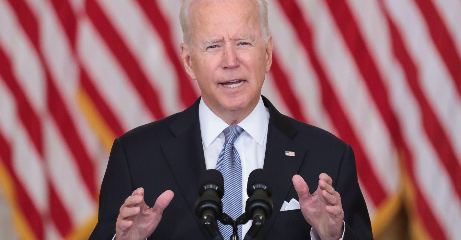 Biden defends decision to withdraw from Afghanistan, says leaders lacked 'the will to fight'