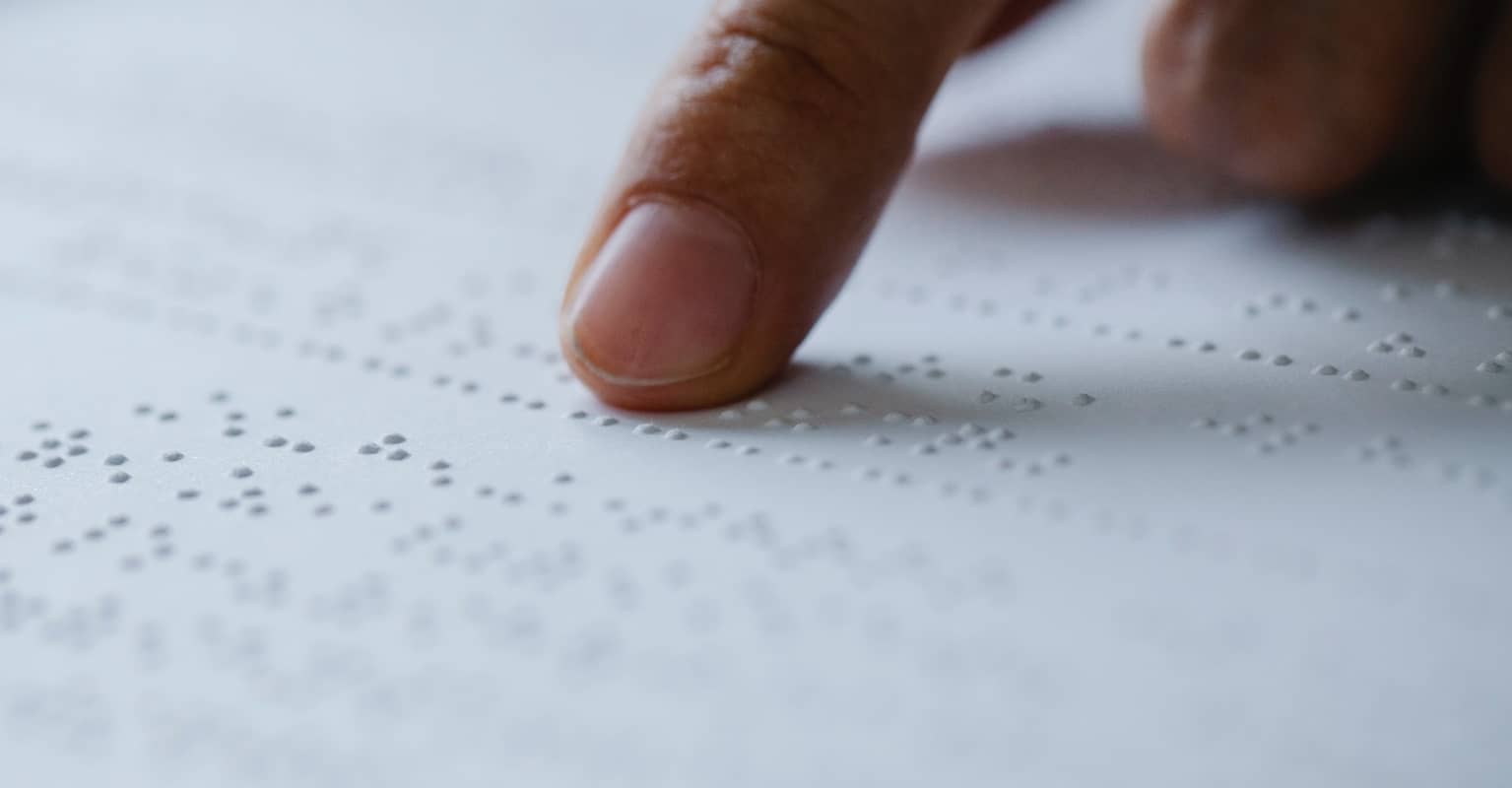 Blind diner is emotional as she's given edible braille ‘happy birthday’ message from thoughtful waiters