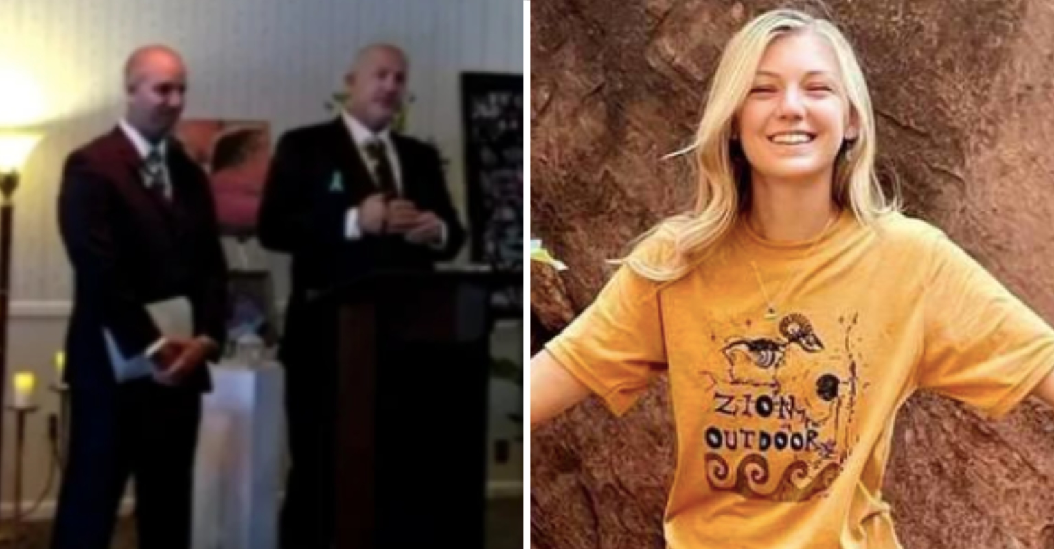 Gabby Petito's father pays touching tribute at emotional funeral