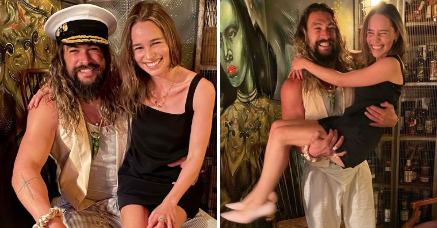 Emilia Clarke Reveals That Jason Momoa Got Her 'As Drunk As Humanly