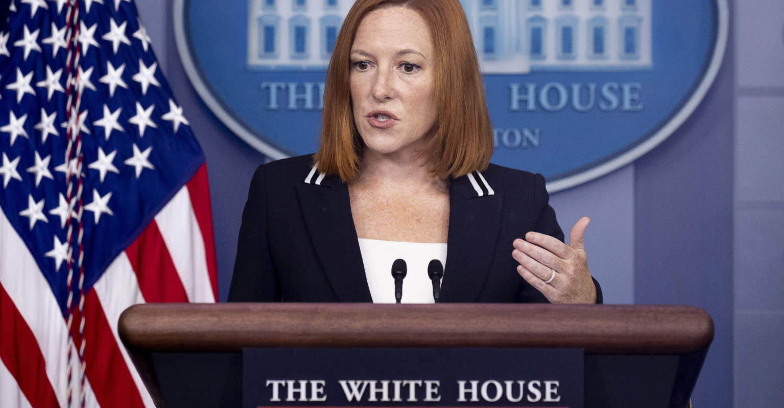 Jen Psaki praised for response to male reporter's repeated questions about abortion