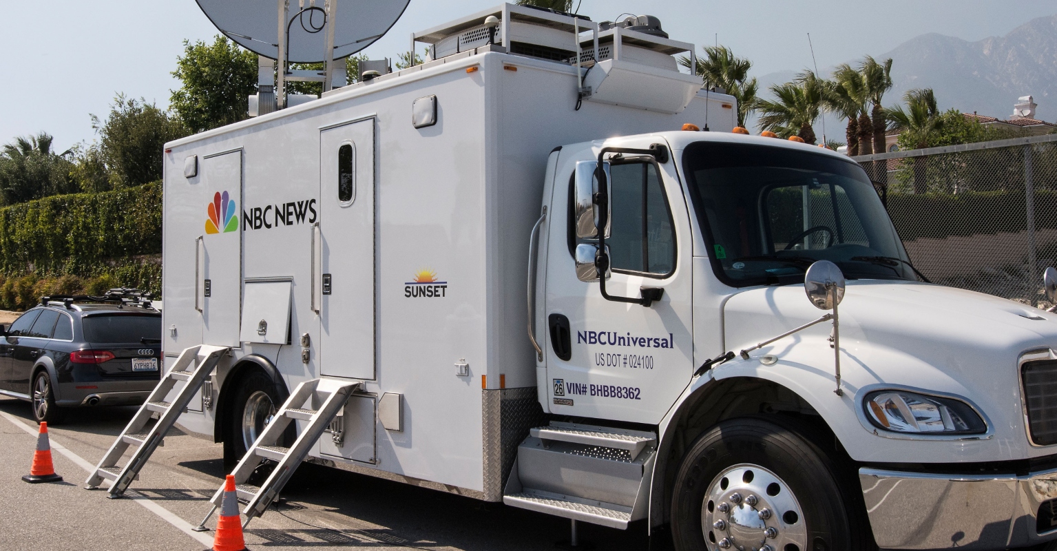 Moment man accosts NBC News correspondent live on air as cops say he likely breached probation