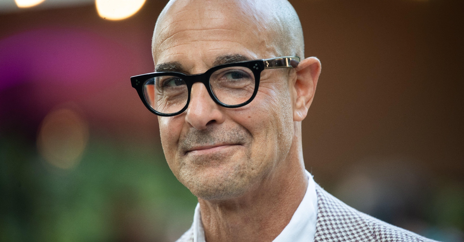 Social media users overjoyed to learn that Stanley Tucci and John Krasinski are brothers-in-law