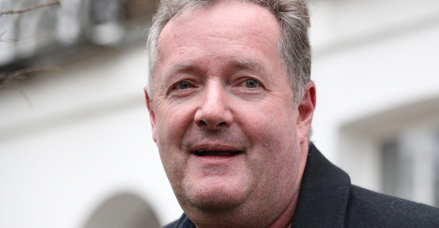 Piers Morgan threatens to block anyone who sends him old Ghislaine Maxwell photo