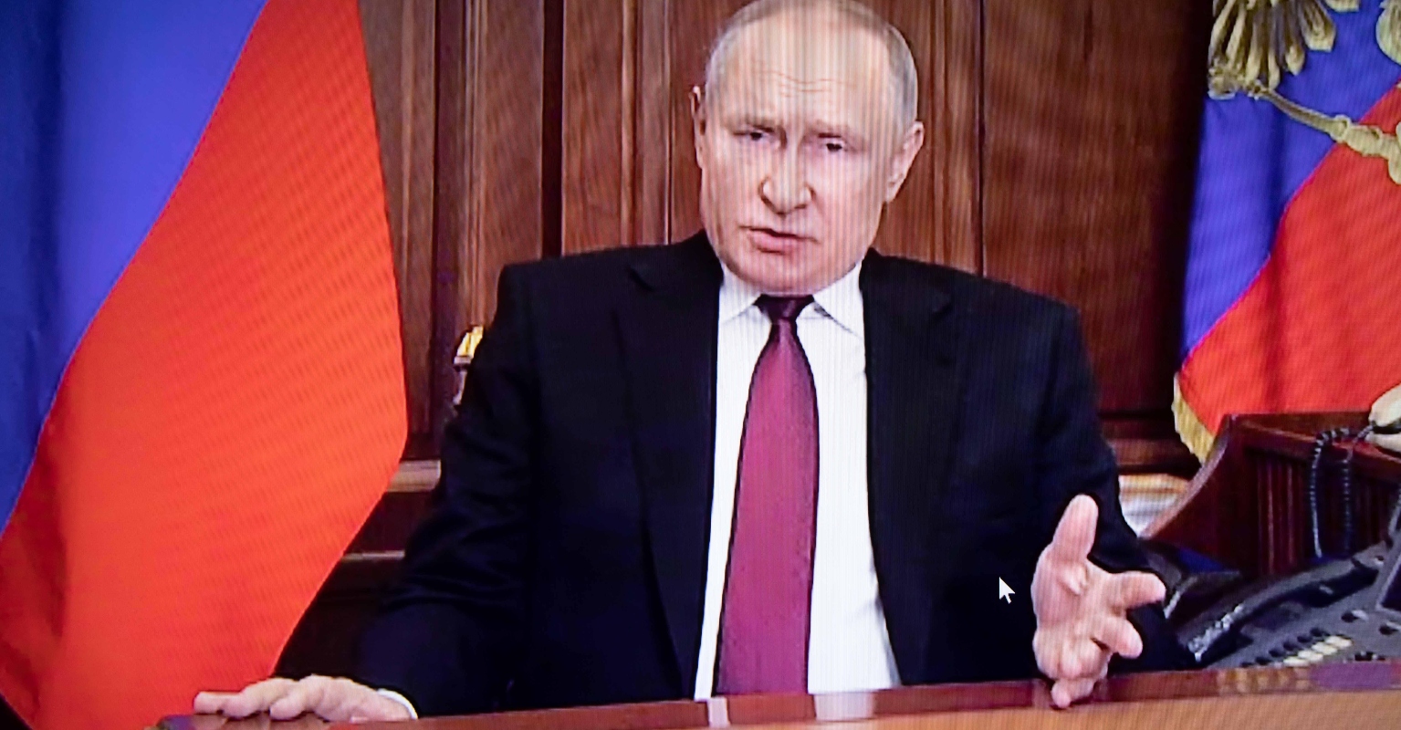 Ukraine: Russian forces invade following Vladimir Putin's TV declaration