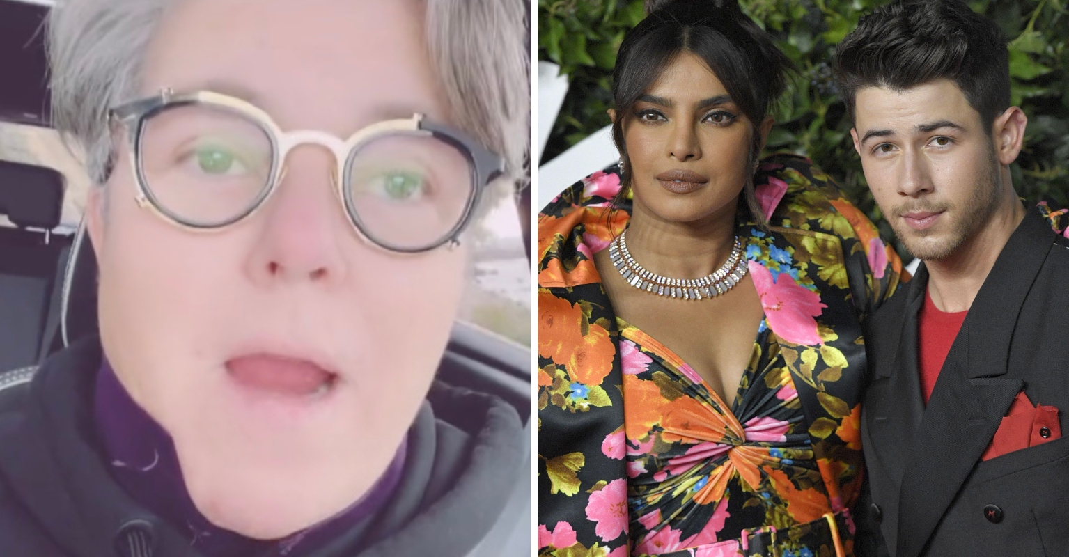 Rosie O'Donnell Issues Apology To Nick Jonas And Wife Priyanka Chopra